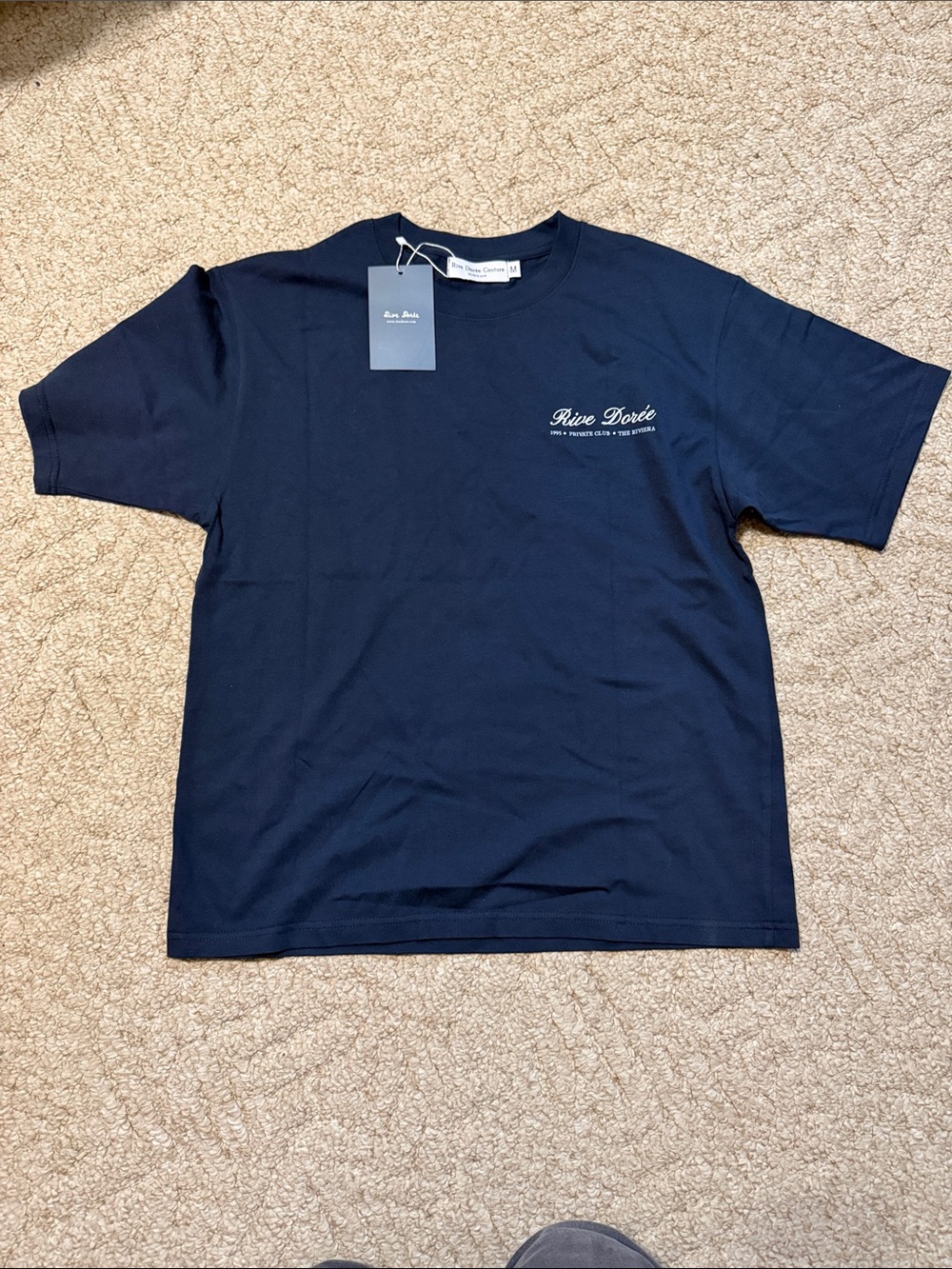 Men's Short Sleeve Crew T-Shirt in Navy